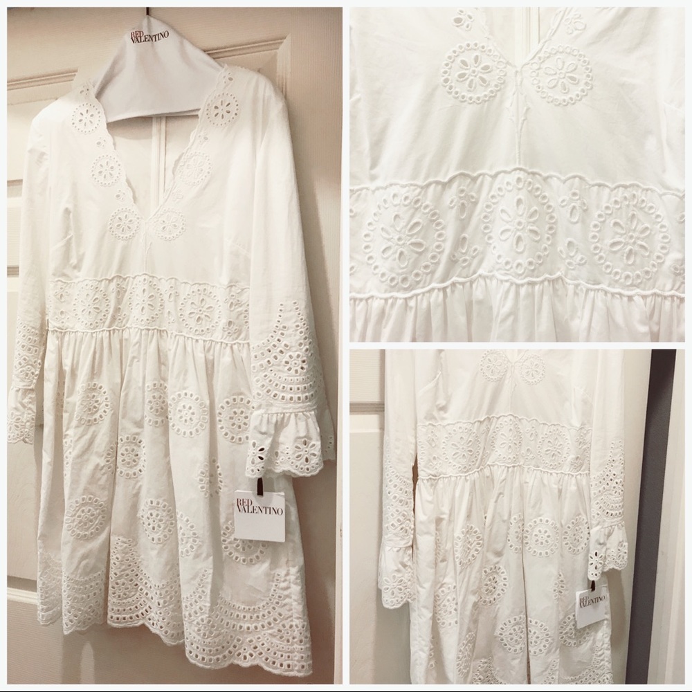 RED Valentino lace dress